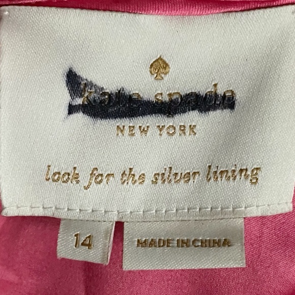 Kate Spade • Coral Salmon Lace Shore Thing Shift Dress - Picture 9 of 9